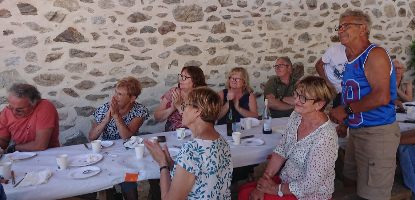 Ruynes en Margeride les participants 